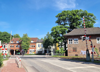 Mölln: Vollsperrung des Bahnübergangs Feuergräfenstraße