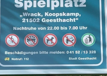 Spielplätze werden über Nacht zum Gefahrenort