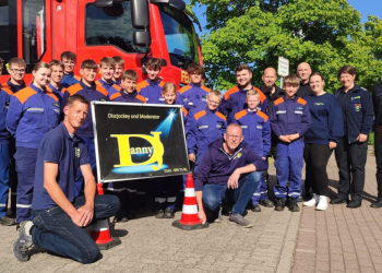 Discofox trifft Ehrenamt: DJ Danny spendet 650 Euro an die Jugendfeuerwehr Nusse