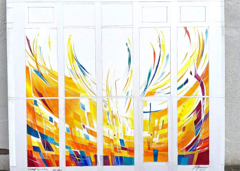 Glaskunst für das UKSH Lübeck: Ein Raum soll atmen