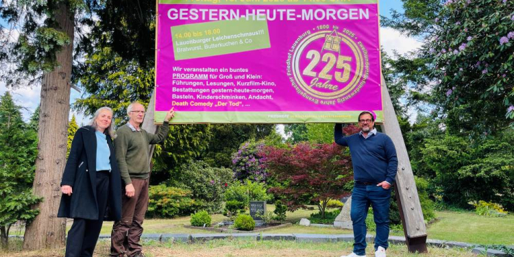Gestern, heute, morgen: Lauenburger Friedhof feiert 225. Geburtstag