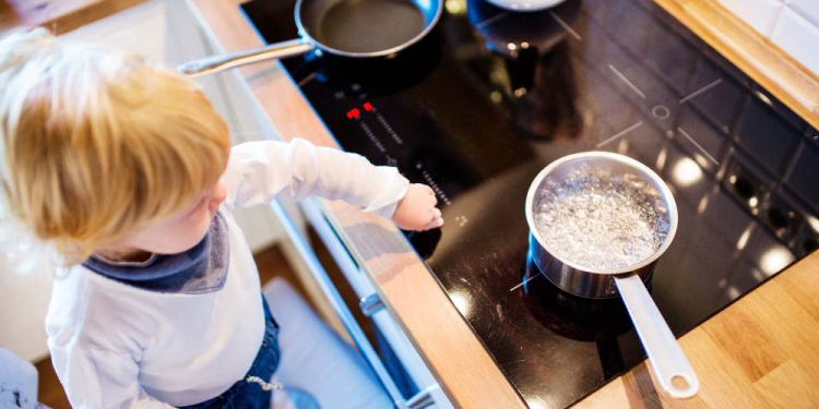 Warnung vor Verbrennungen