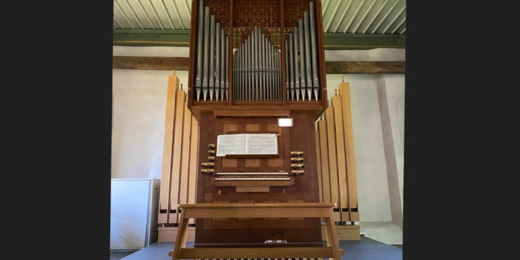 Einweihung der neuen Orgel in Mustin