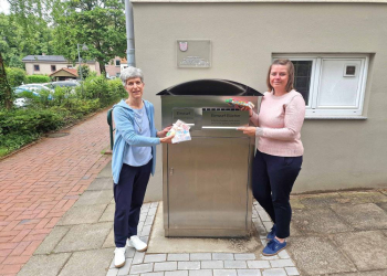 Neu: Medienrückgabebox an der Stadtbücherei Mölln