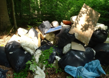 Illegale Müllablagerungen – Polizei ist auf der Suche nach Hinweisen