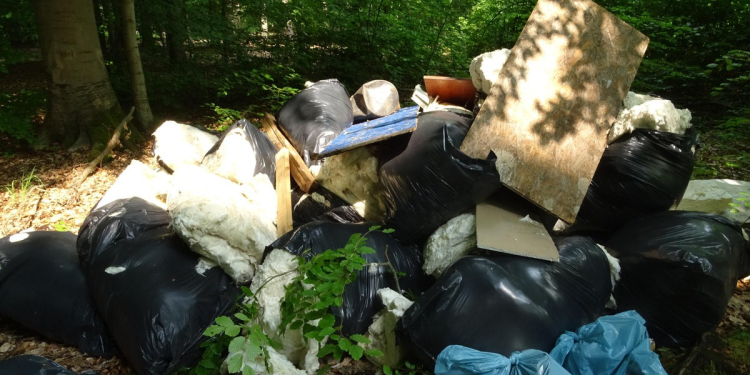 Illegale Müllablagerungen – Polizei ist auf der Suche nach Hinweisen