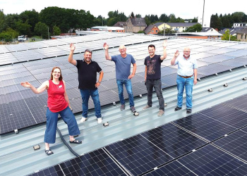 Solaranlage am Bauhof Büchen mit Bürgerbeteiligung realisiert