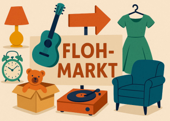 Flohmarkt auf dem Brink im Kankelauer Rundling