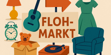 Flohmarkt auf dem Brink im Kankelauer Rundling