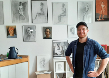 Großformatiger Auftritt bei ‚Dörfer zeigen Kunst‘