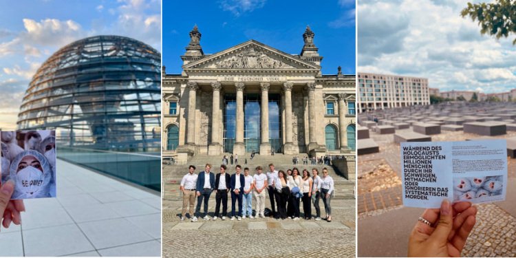 Welturaufführung im Reichstag: Sandesnebener Schüler verfilmen eigenes Theaterstück „Be Quiet“