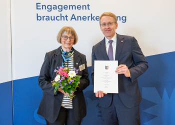 Ehrennadel für Angelika von Keiser