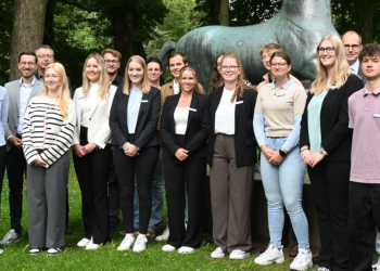 Nachwuchskräfte der Kreisverwaltung starten in die Ausbildung