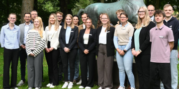 Nachwuchskräfte der Kreisverwaltung starten in die Ausbildung