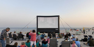 Norddeutsches Freiluftkino in Grömitz