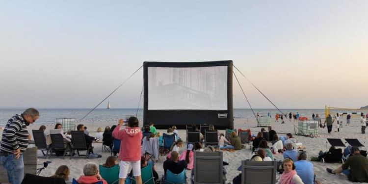Norddeutsches Freiluftkino in Grömitz