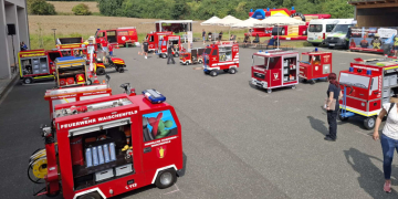 Feuer Flitzer Berkenthin beim ersten bundesweiten Treffen in Bayern