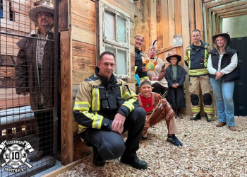 Traditioneller Laternenumzug 2025 in Geesthacht