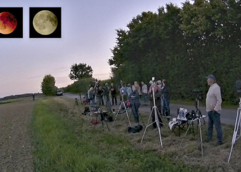 Mondfinsternis in Sierksrade begeistert Besucher