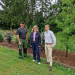 Neues Grabfeld ‚Hibiskus-Park‘ auf dem Alten Möllner Friedhof feierlich eingeweiht