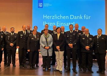 Einsatzkräfte-Empfang der Präsidentin des Schleswig-Holsteinischen Landestages