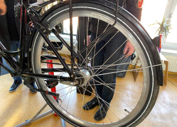 Fahrradwerkstatt des ADFC im Jugendzentrum Lauenburg
