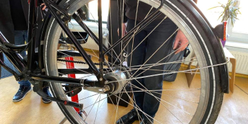 Fahrradwerkstatt des ADFC im Jugendzentrum Lauenburg