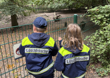 Feuerwehr-Nachwuchs auf Entdeckungstour im Uhlenkolk