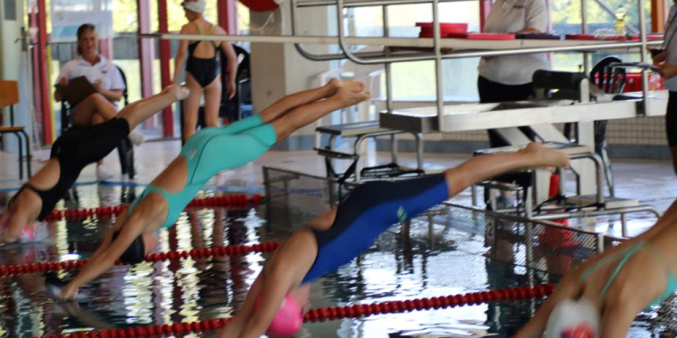 Gut besuchter Löwensprint im Aqua Siwa