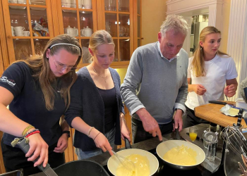 Rudertalente zum Kochen am Küchensee