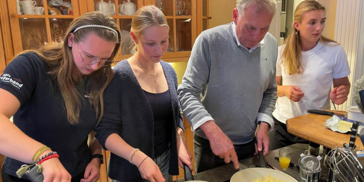 Rudertalente zum Kochen am Küchensee