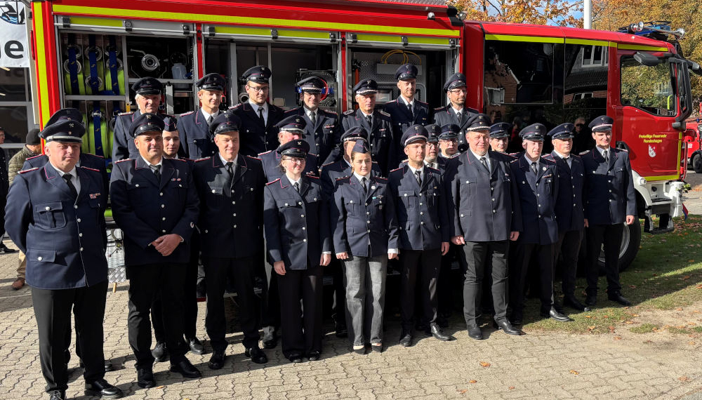 Feuerwehr Rondeshagen stellt neues Löschfahrzeug in Dienst