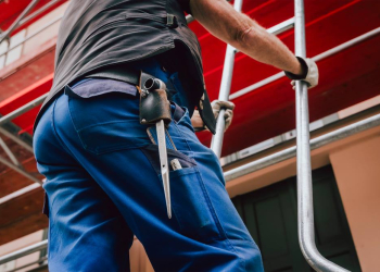 Arbeit in luftiger Höhe: 108 Gerüstbauer im Herzogtum