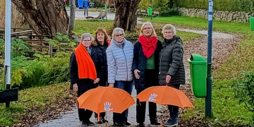 LandFrauenVerein und Salemer Dialog setzen Zeichen gegen Gewalt an Frauen