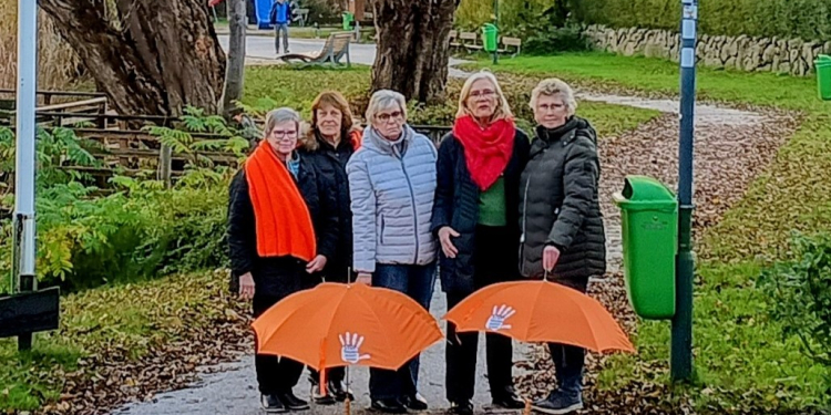 LandFrauenVerein und Salemer Dialog setzen Zeichen gegen Gewalt an Frauen
