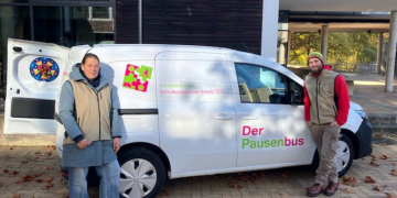 Der Pausenbus startet am Marion-Dönhoff-Gymnasium Mölln