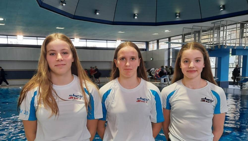 Drei RSV-Schwimmerinnen überzeugen beim Jugendländervergleich