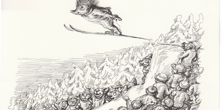 Neue Weihnachtskarte mit Motiv von A. Paul Weber