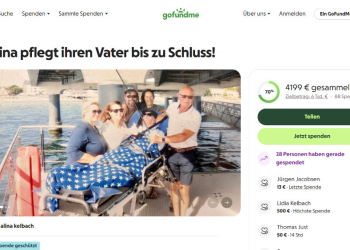 Möllnerin pflegt schwerkranken Vater rund um die Uhr – Spendenaktion gestartet