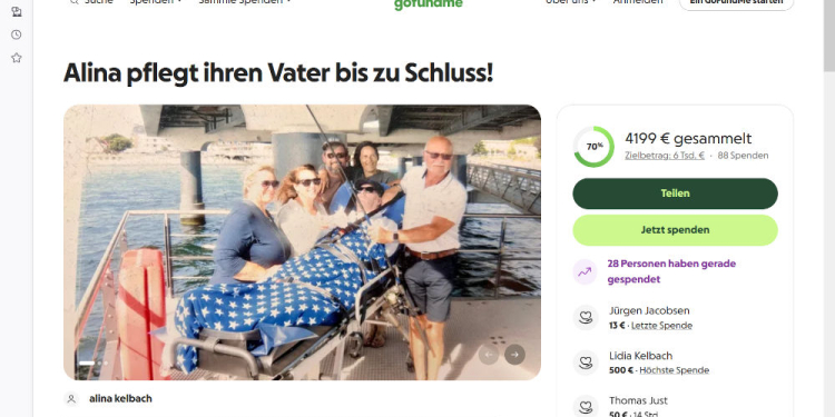 Möllnerin pflegt schwerkranken Vater rund um die Uhr – Spendenaktion gestartet