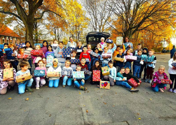 Unterstützung der 25. Aktion ‚Weihnachtspäckchenkonvoi‘