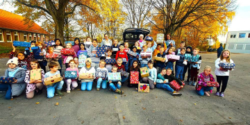 Unterstützung der 25. Aktion ‚Weihnachtspäckchenkonvoi‘