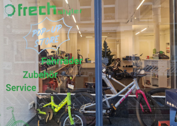 Alles rund ums Fahrrad: Frech Styler im Pop-up-Store