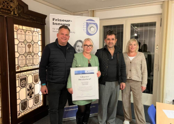 Ehrung bei der Friseur-Innung für den Kreis Herzogtum Lauenburg