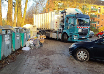 Geesthacht: Container in der Bahnstraße
