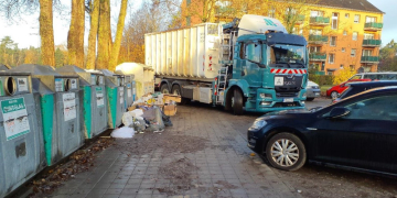 Geesthacht: Container in der Bahnstraße