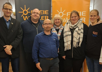 Freie Wähler gründen Ortsvereinigung in Schwarzenbek