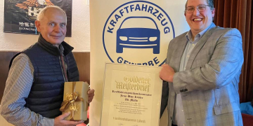 Ehrung bei der Innung des Kfz-Gewerbes für den Kreis Herzogtum Lauenburg