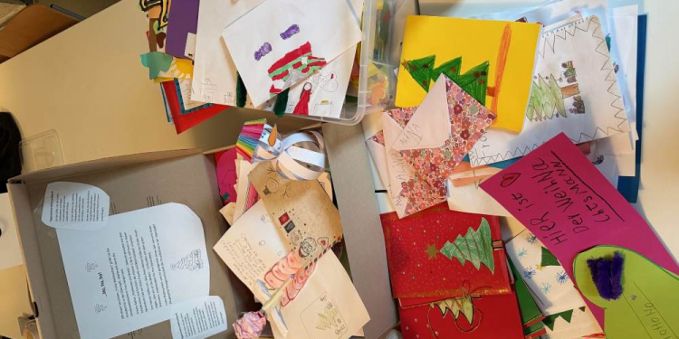 Postkartenaktion der Grundschulen in Geesthacht