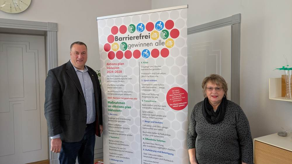 Vorsitzwechsel im Inklusionsbeirat der Stadt Ratzeburg und des Amtes Lauenburgische Seen